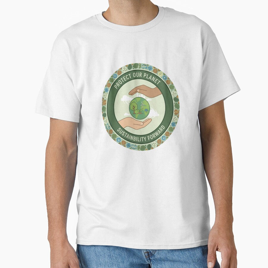 Protect Our Planet - Sustainability Forward Emblem by Barek532