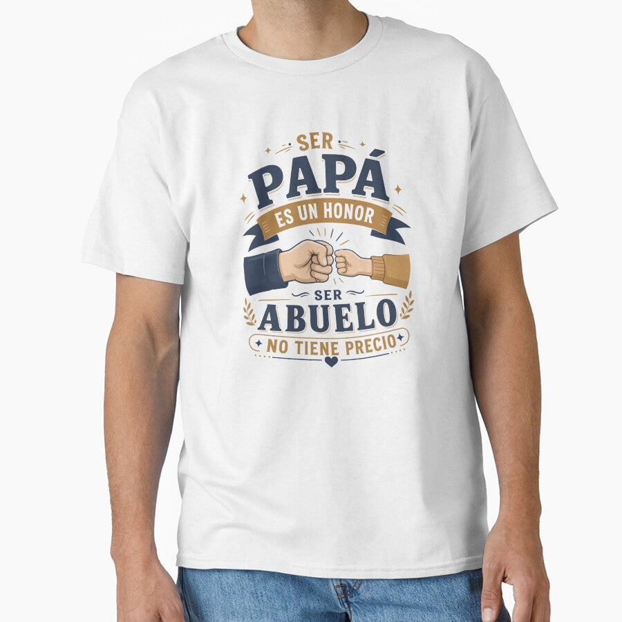 Ser Papá Es Un Honor – Premium Father's Day T-Shirt Design by ucpstudio