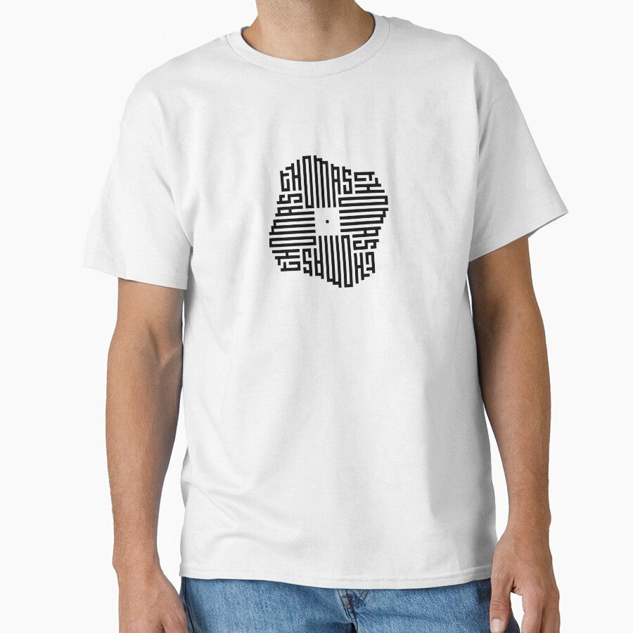 THOMAS | Black  | Modern Geometric Kufi Calligraphy | From Name to Art by FOR YOUR NAME