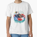 4th of July Patriotic Eagle in a Pool Floatie by Christie Cudia