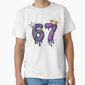 Galaxy Drip Number 67 with Crown and Magic Wand by Roy & Tiffany