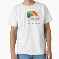 'Endof the Rainbow' Rainbow clouds personalised English Arabic by HalunaHappy