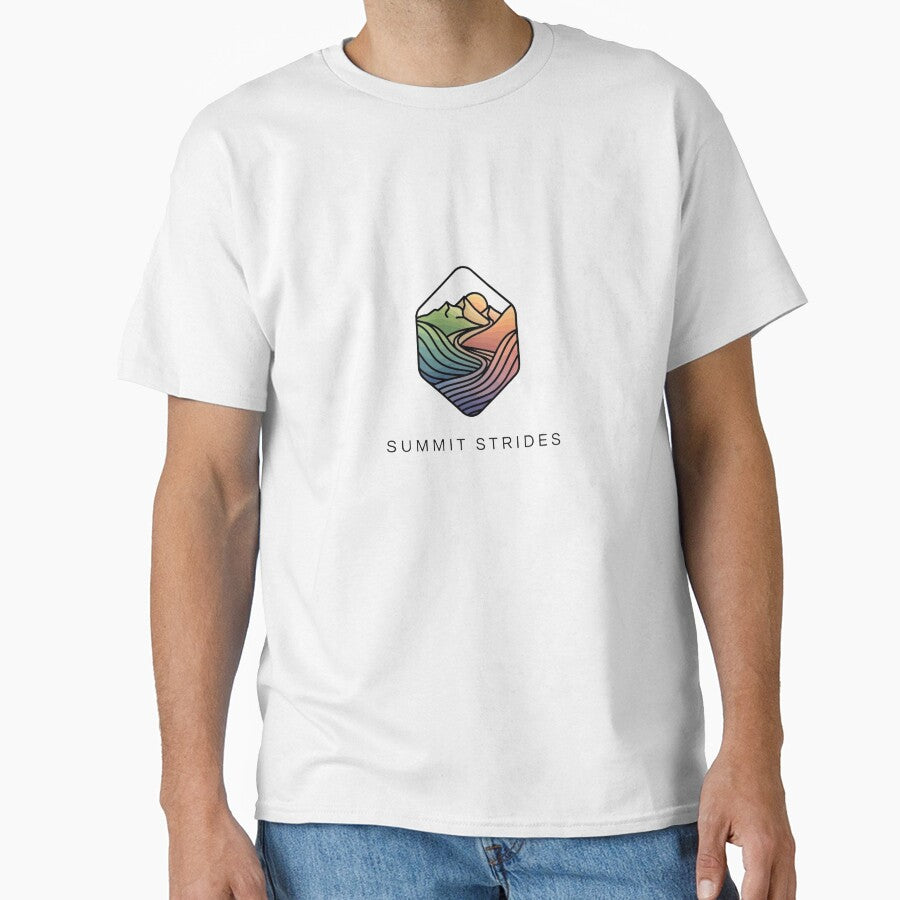 Gradient colored hills with a full moon rising behind them by VerizalShop