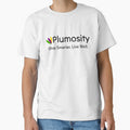 Copy of Plumosity Logo & Tagline (in black) by Plumosity
