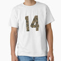 Army Camouflage Number 14 - Sports Numbers by NECHSTORE
