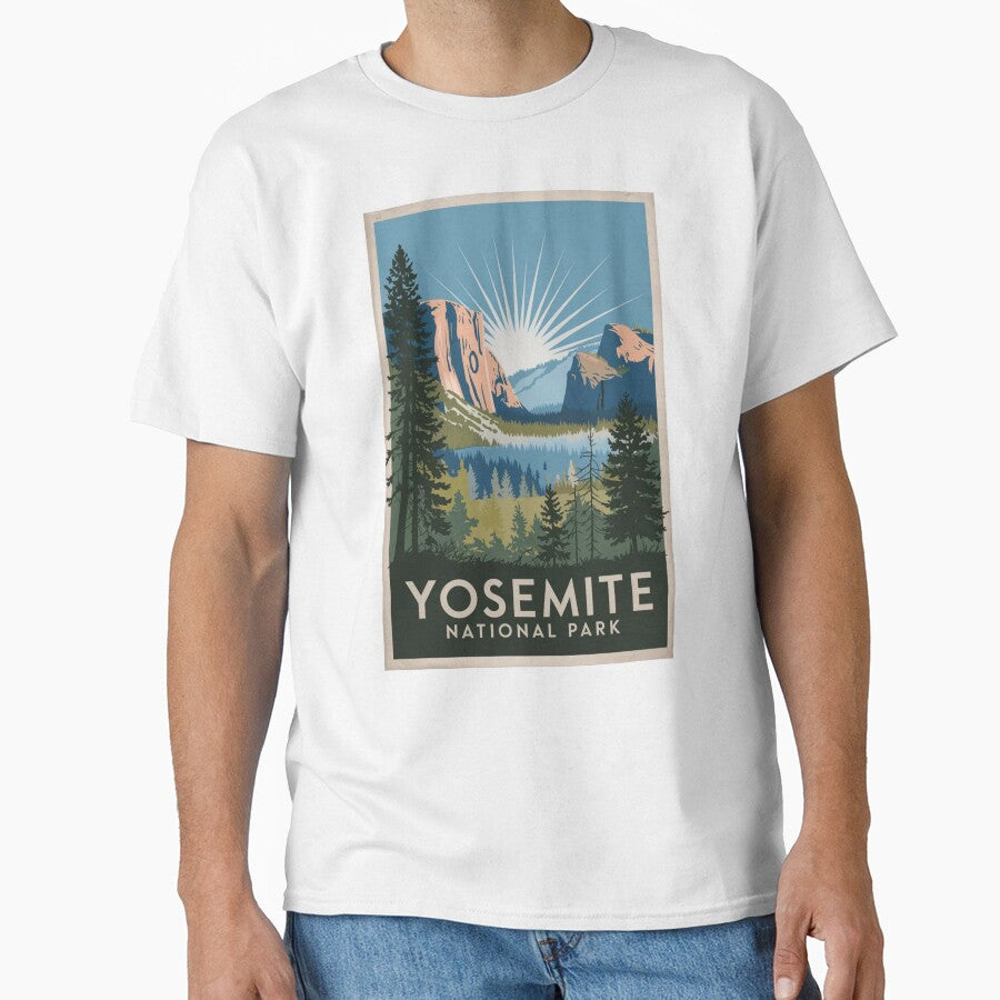 Yosemite Vintage Travel Poster by TravelerRat