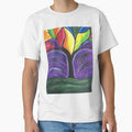 Colorful Tree with Green, Purple, Yellow, Blue, Red, Orange Leaves by SiriusArtWorks