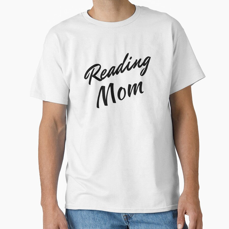 Reading Mom  white font by aboutthetshirt