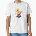 Cute Duckling on Roller Skates | Whimsical Animal Art by Ombrya