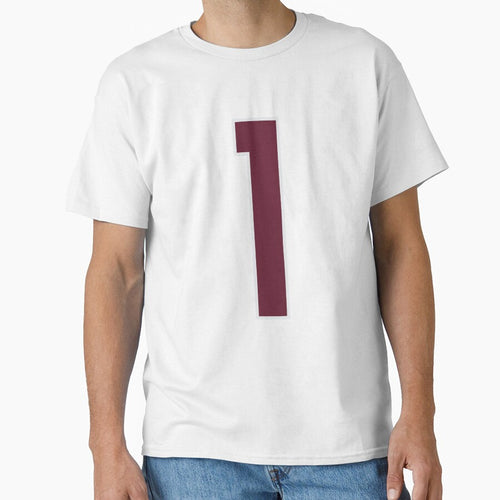 "Number 1 Bold Design - Collegiate Numbers, Varsity Style, Personalized Monogram Art" by artworkathome