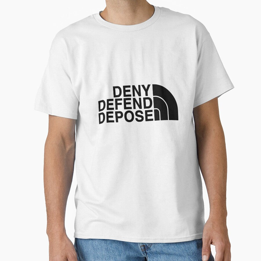 Deny Defend Depose Bold Graphic by SuperFunFactory