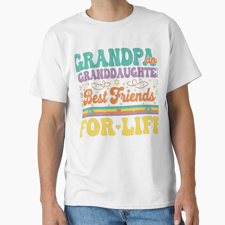 Grandpa And Granddaughter Best Friends For Life Minimalist by Designs-RZ