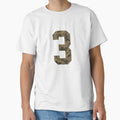 Army Camouflage Number 3 - Sports Numbers by NECHSTORE