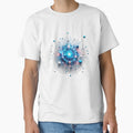 Vintage retro-futuristic Cosmic Sci-fi Atoms Design by CodellCreations