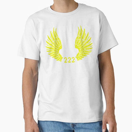 222 angel number yellow gift by alfa-rouk