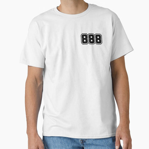 888 Angel Number - Classic Minimalist Digit by stickerorange