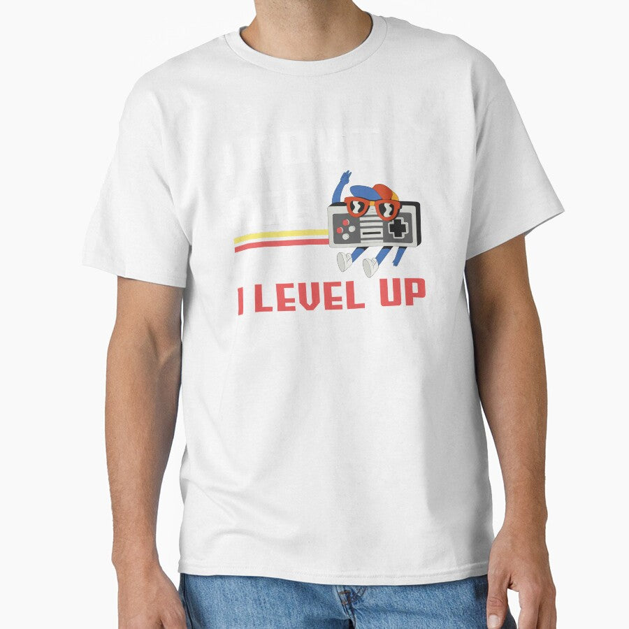 Vintage retro funny birthday gamer, I don't age, I level up by SKilner