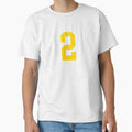 Bold Yellow Sports Number 2 by NECHSTORE