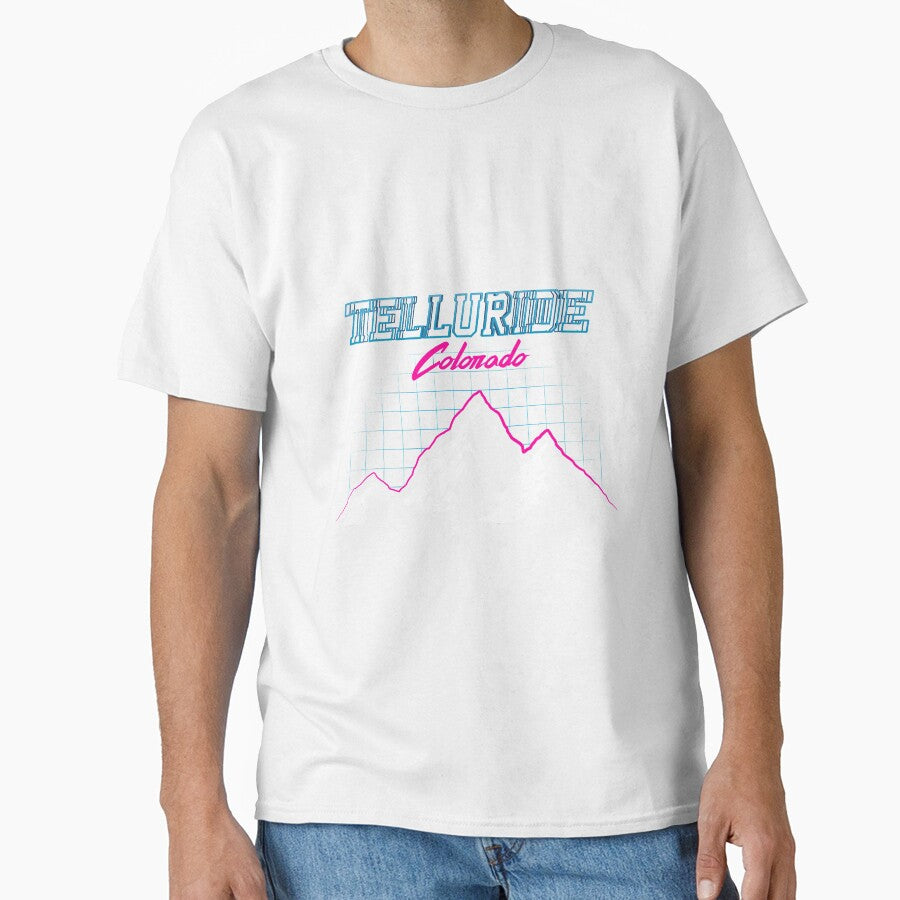 Telluride Colorado Usa Ski Resort 1980S Retro by tamburroallena