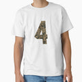 Army Camouflage Number 4 - Sports Numbers by NECHSTORE