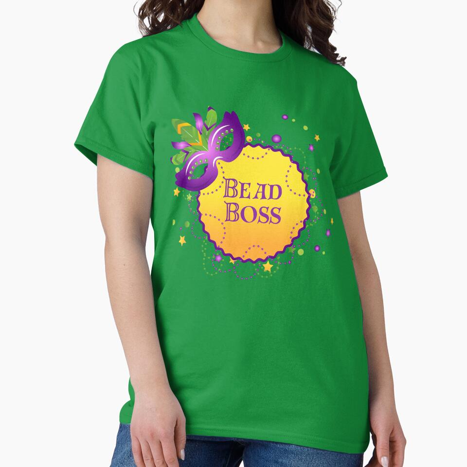 Mardi Gras Bead Boss with Mask by Seedcap7