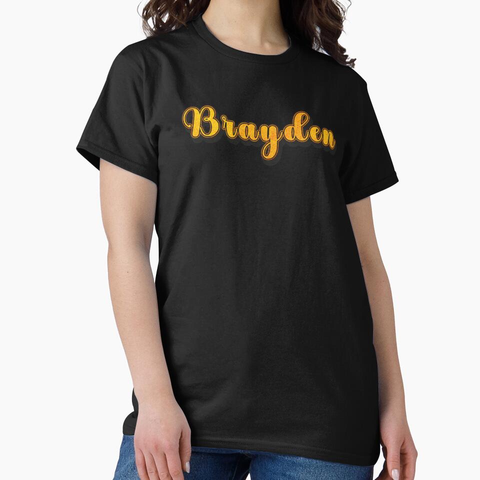 Brayden Personalized Name Design with Heart | Funny Custom Gift by Watsonarts