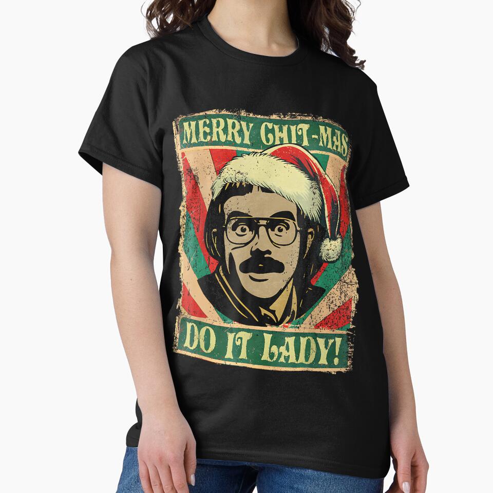 Do It Funny Chit-Mas Christmas Santa Hat by stanton88