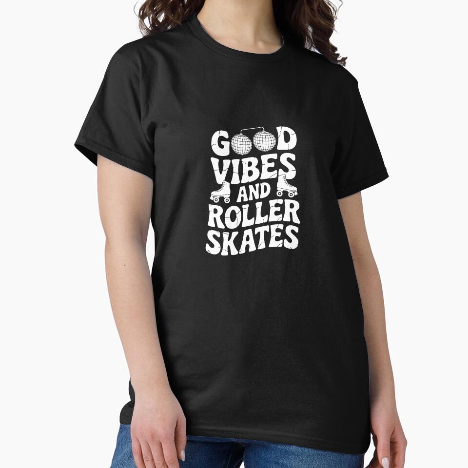 Good Vibes And Roller Skates by theartfulaspie