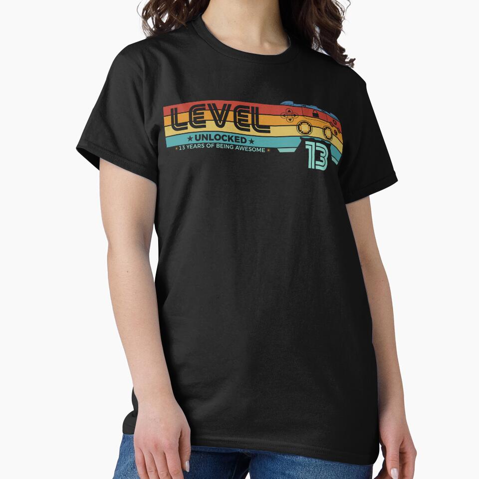 Level 13 Unlocked - Official Teenager 13th Birthday Gamer by NH2019