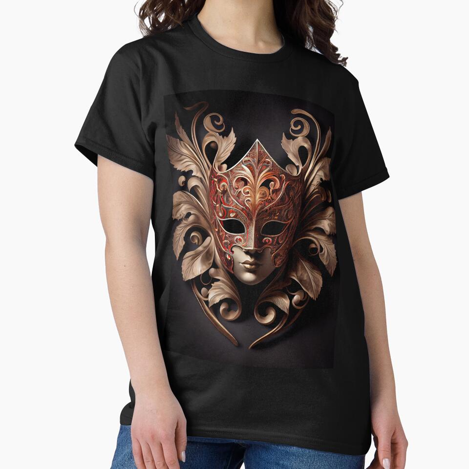Golden Carnival Mask by OccultDreams