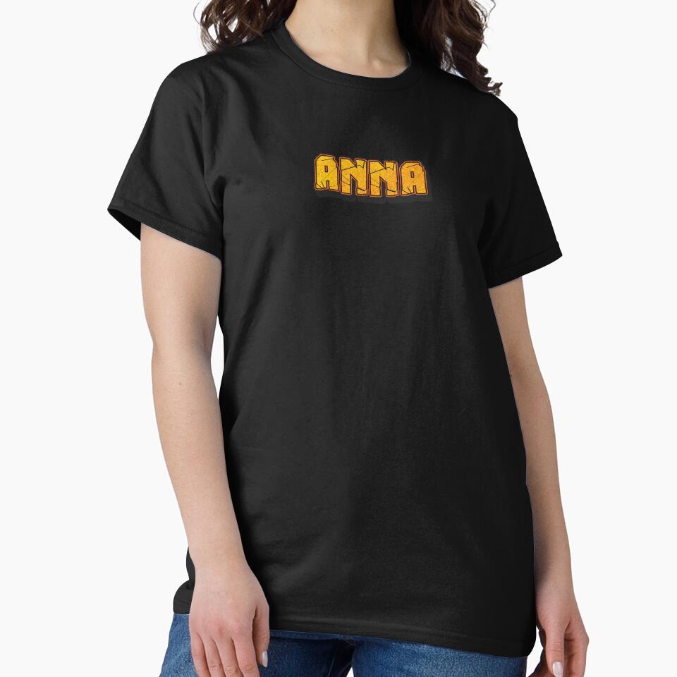 Anna Personalized Name - Cool & Funny Custom Gift for Women and Girls by Oussinc