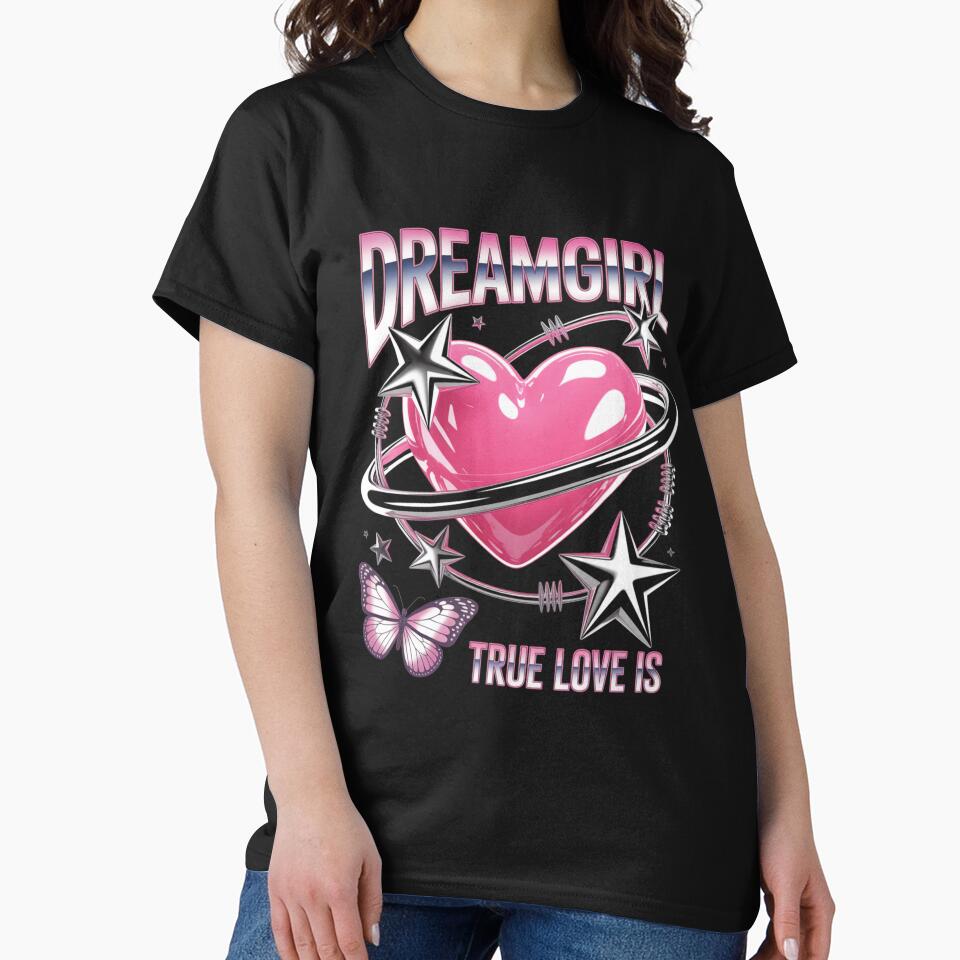 Dreamgirl True Love Is Y2K Heart Barbed Wire Valentine's Day by DarylWelsh2024