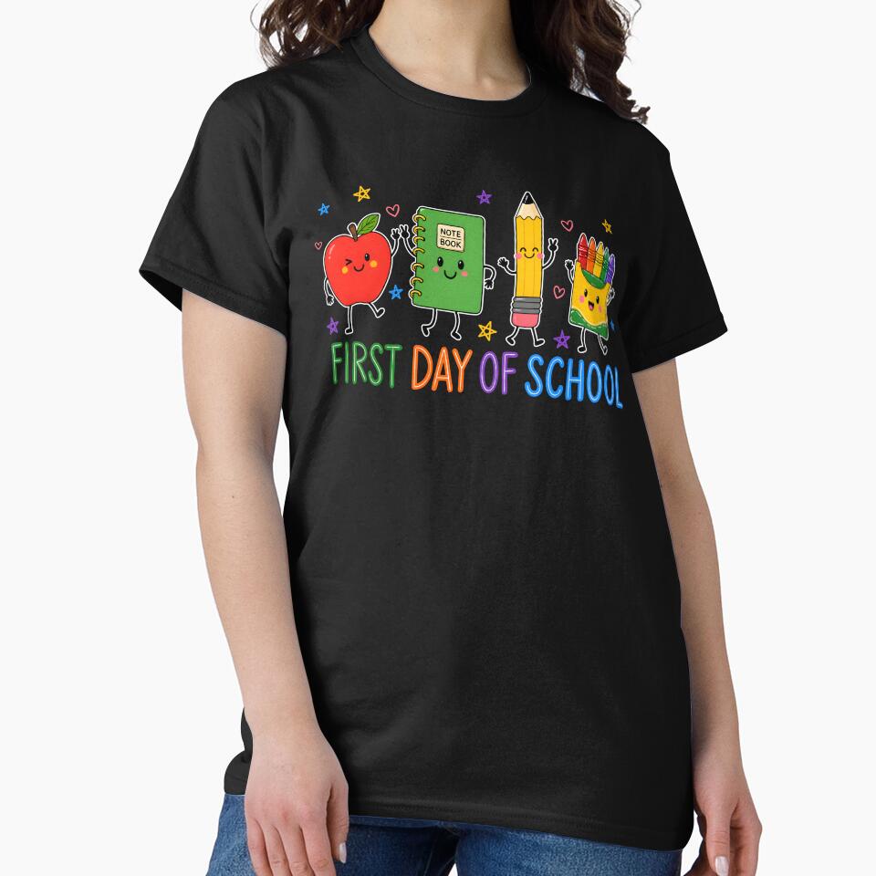 Cute School Supplies First Day Of School by srowdy