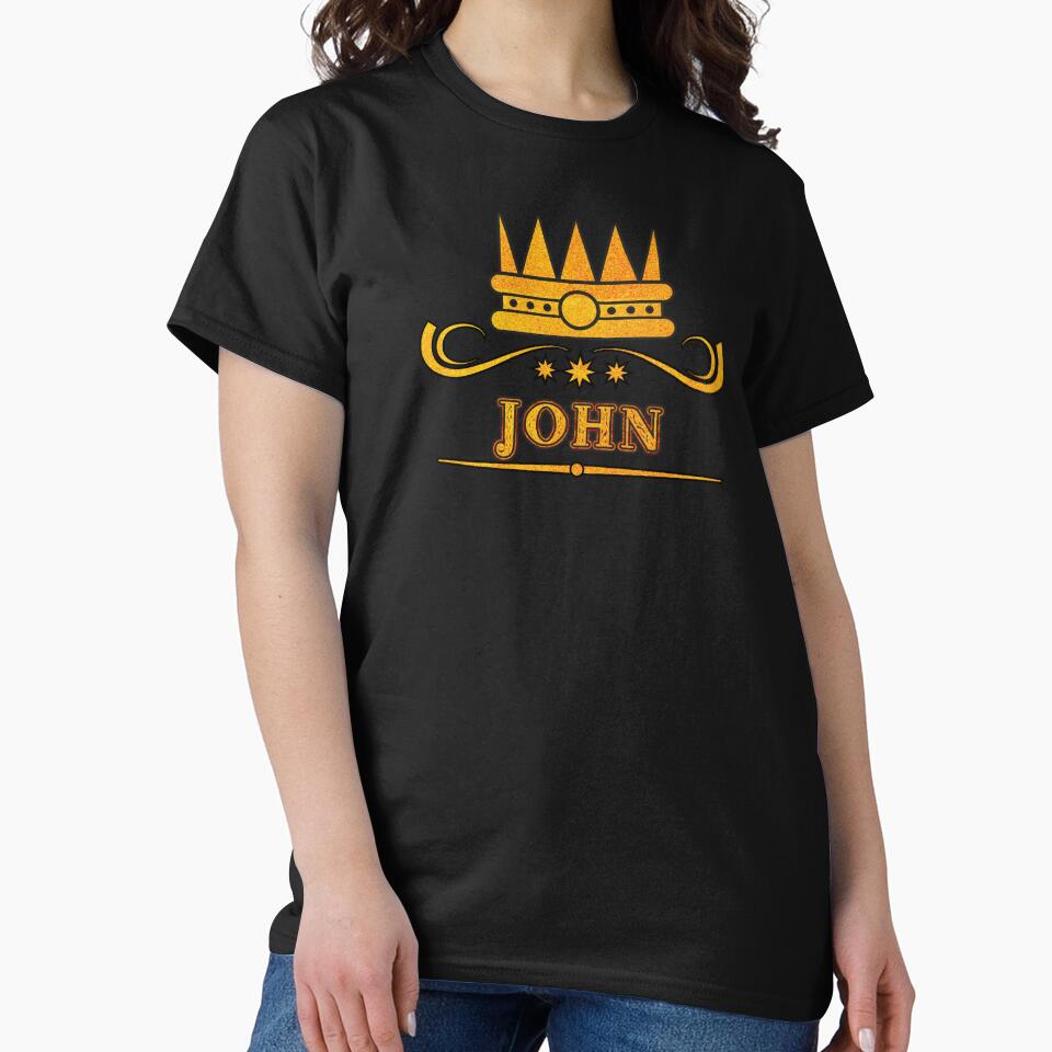 John Personalized Funny & Unique Custom Name Design for Men, Teens, and Boys by Watsonarts