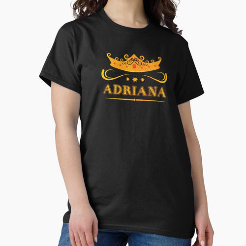 Adriana Personalized Name With Crown - Cool & Custom Gift for Girls, Teens by Oussinc