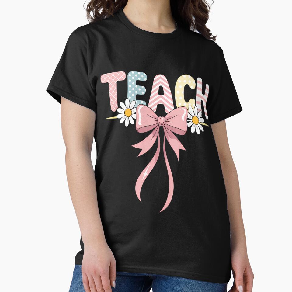 Teacher Back To School Happy First Day by brynatshop