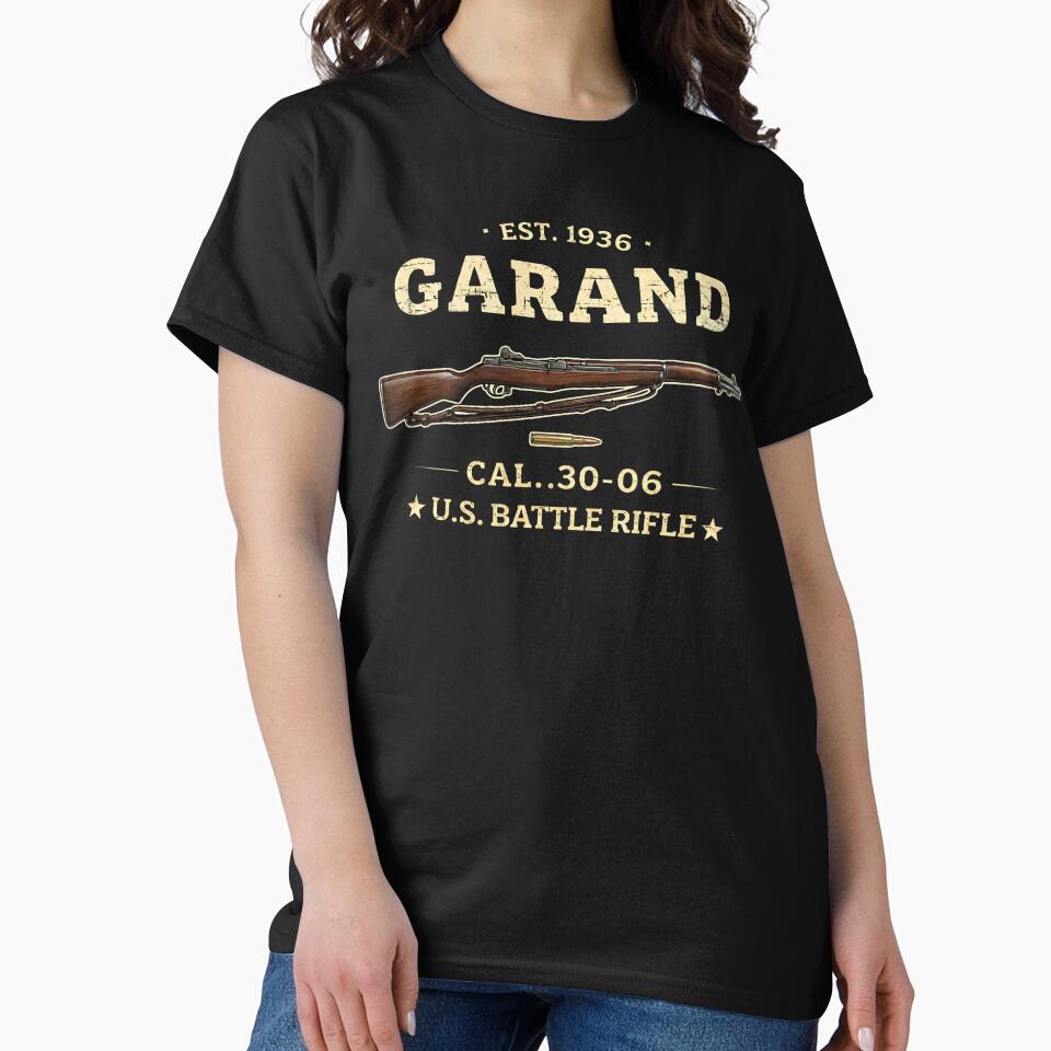 M1 Garand WWII 1936 Vintage Graphic by RobertKnow