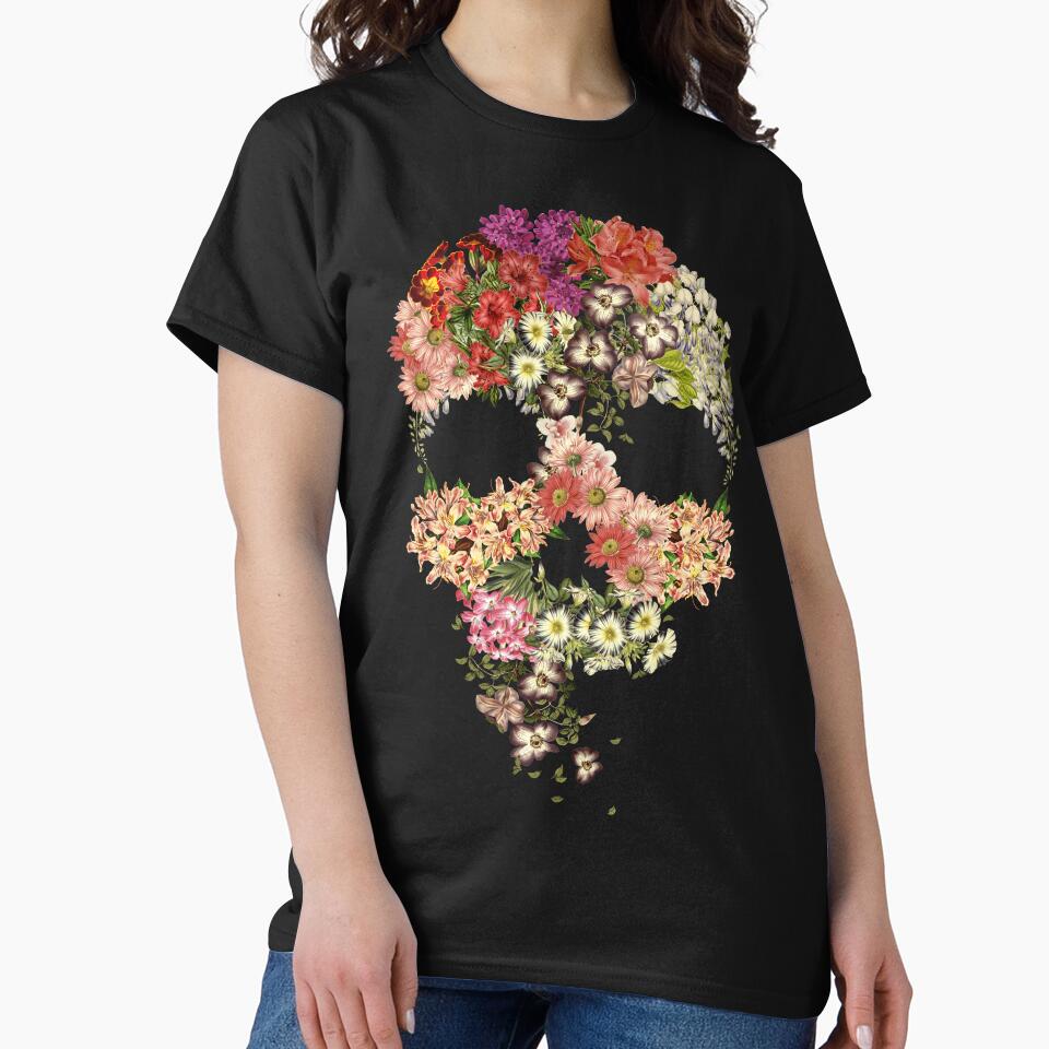 Skull Floral Decay by Tobe Fonseca by Tobe Fonseca®