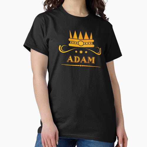 Adam Personalized Funny & Unique Custom Name Design for Men, Teens, and Boys by Watsonarts