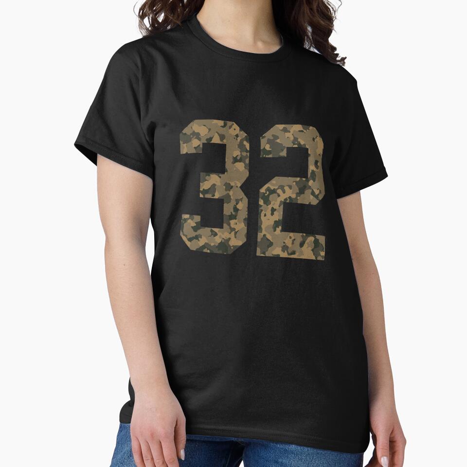 Army Camouflage Number 32 - Sports Numbers by NECHSTORE