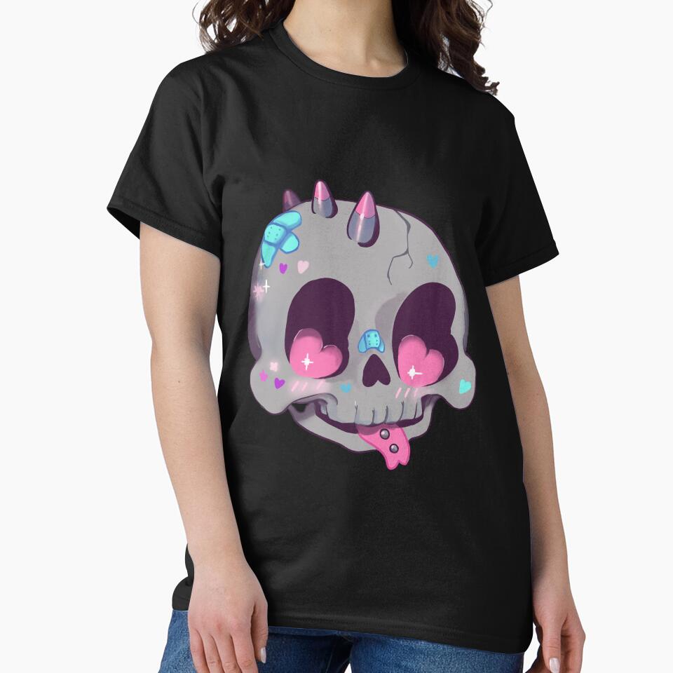Pastel Punk Skull by Paintingpixel