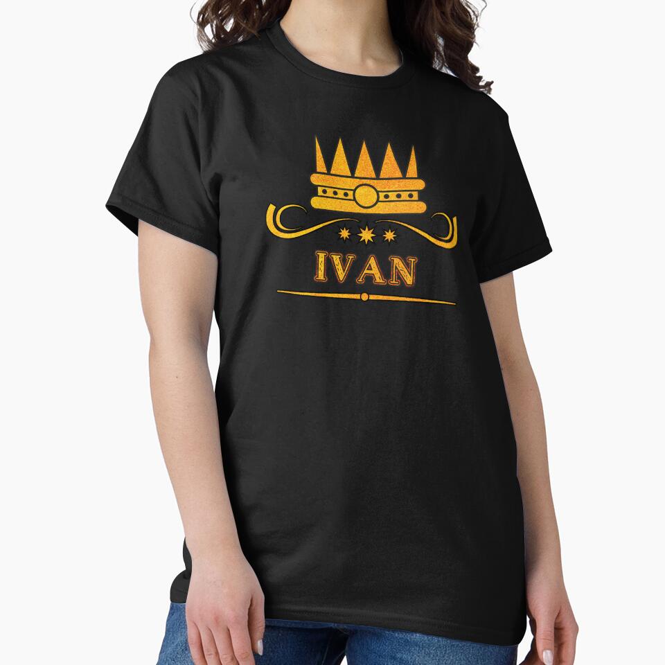 Ivan Personalized Funny & Unique Custom Name Design for Men, Teens, and Boys by Watsonarts