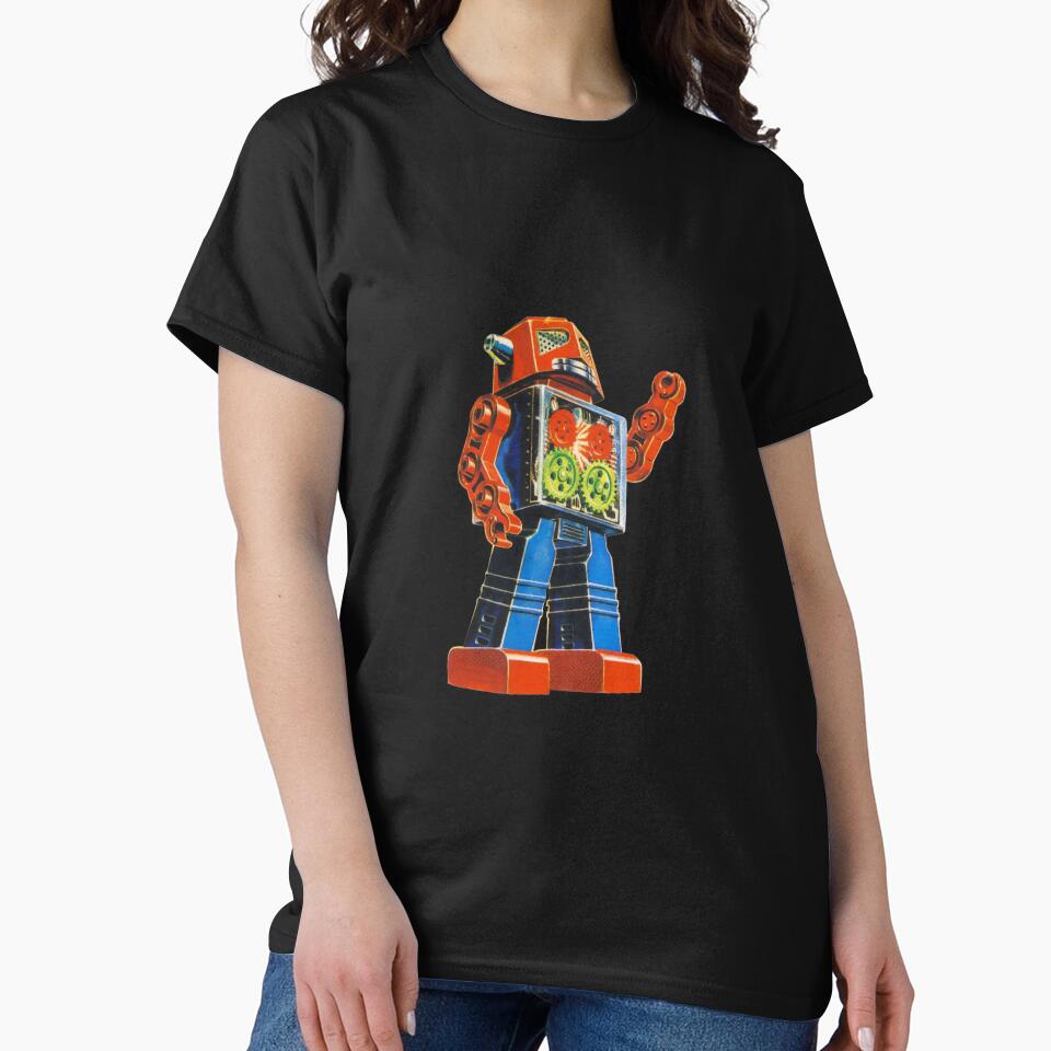 Vintage Engine Robot by sunnywhimsy