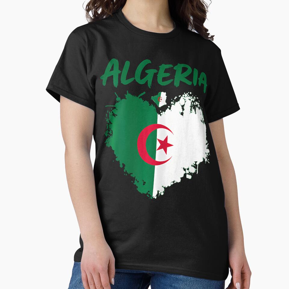 Algerian Flag Heritage Outfit Idea For Kids Algeria Themed by ripgoatclothing
