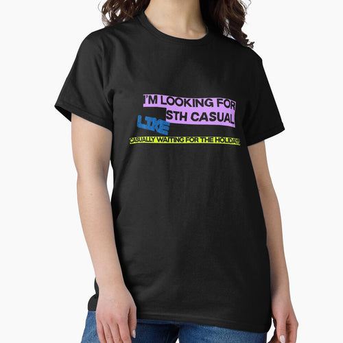 "I'm Looking For Sth Casual" - Streetwear Aesthetic Quote by MarcjannaArt