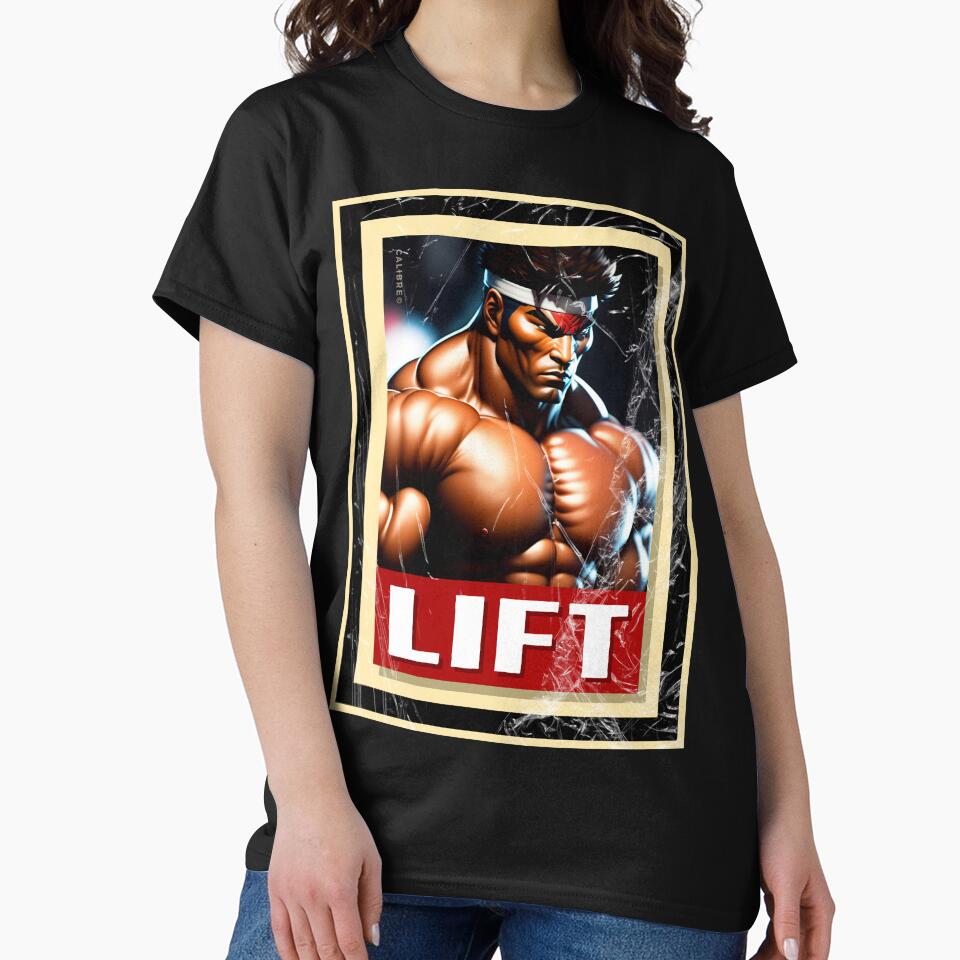 Japanese Manga character, Muscular Fighter, Sports Dad Fitness Motivation, Jacked Fit Man, Boxer Bro, Combat Gift for Bodybuilding, Crossfit lifting gift for Bodybuilder and Gym rat, Powerlifting Gym by SwissCalibre
