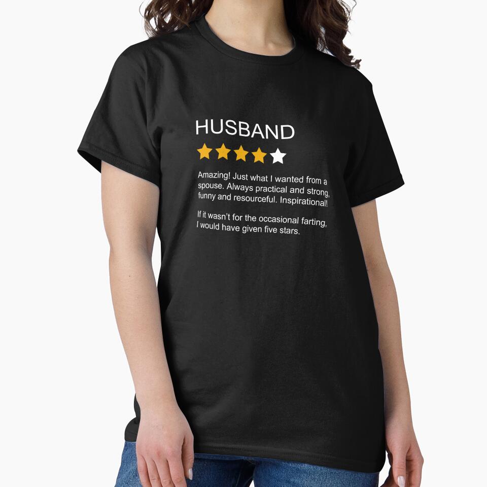Funny Husband Review 4 Star Rating Husband by kateshephard