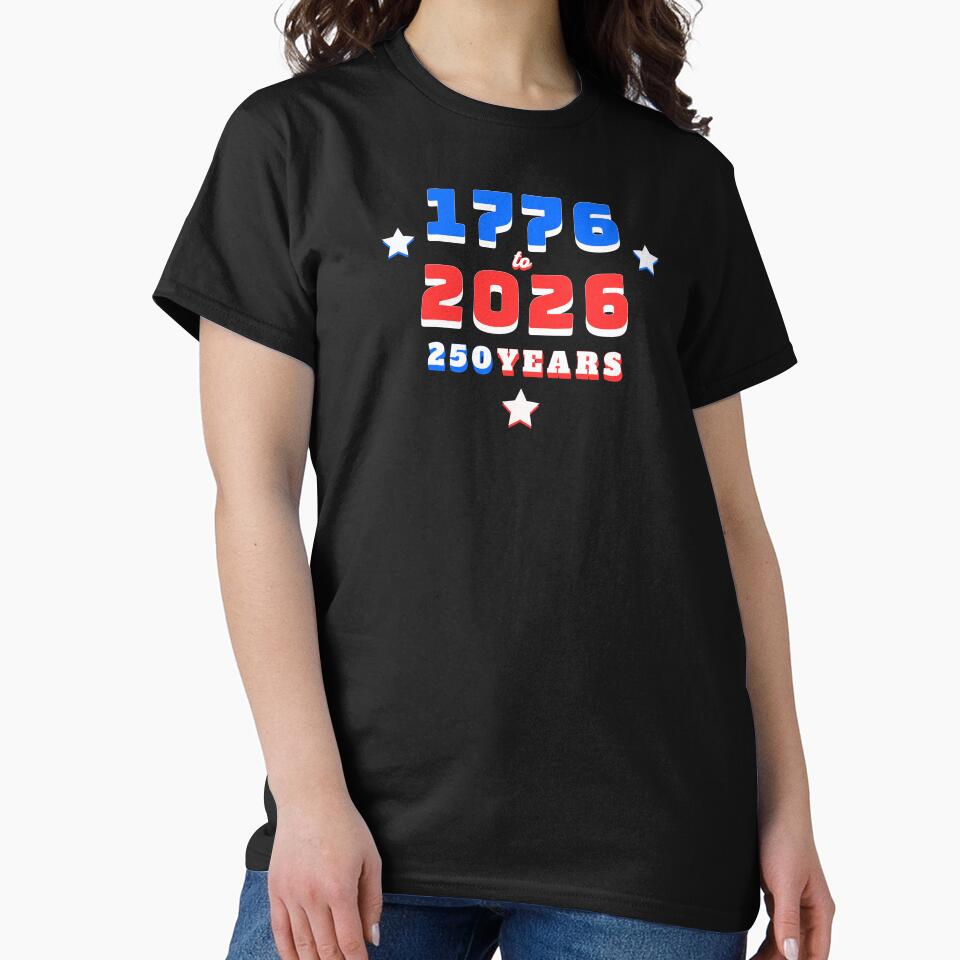 1776 to 2026 250 Years Retro Patriotic by Horizon Collective