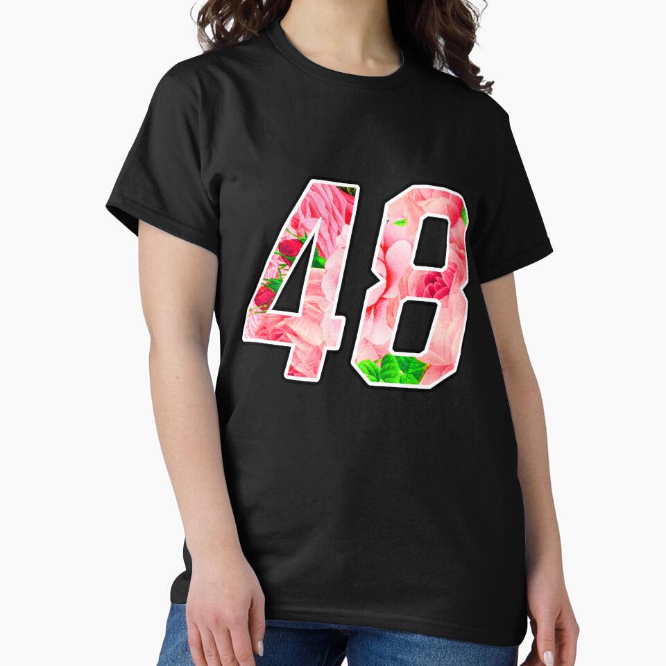 Floral Print Number 48 by NumbersFort