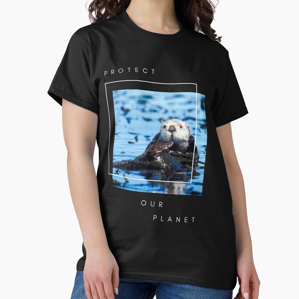 Protect Our Planet Earth Day with an Otter by pattykim